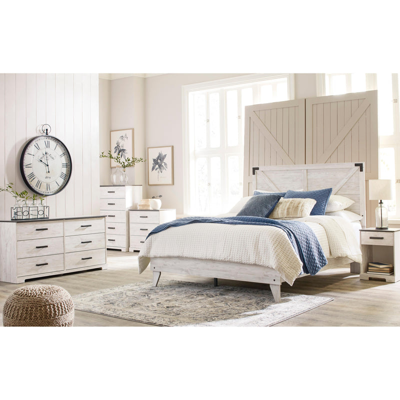 Signature Design by Ashley Shawburn Queen Panel Bed EB4121-157/EB4121-113 IMAGE 9