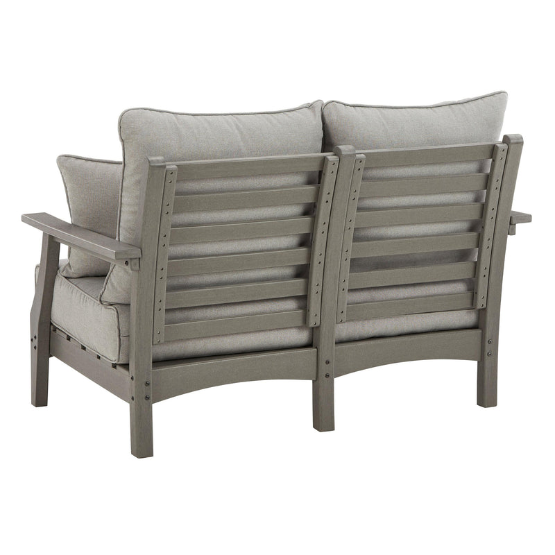 Signature Design by Ashley Visola P802-835 Loveseat with Cushion IMAGE 4