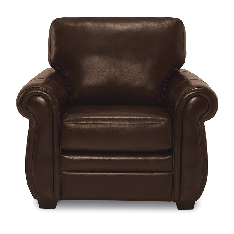 Palliser Borrego Stationary Leather Match Chair 77890-02-GRADE100-WALNUT IMAGE 2