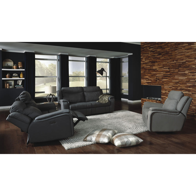 Palliser Buckingham Power Leather Recliner with Wall Recline 40167-31-MYSTIC-IRON IMAGE 2