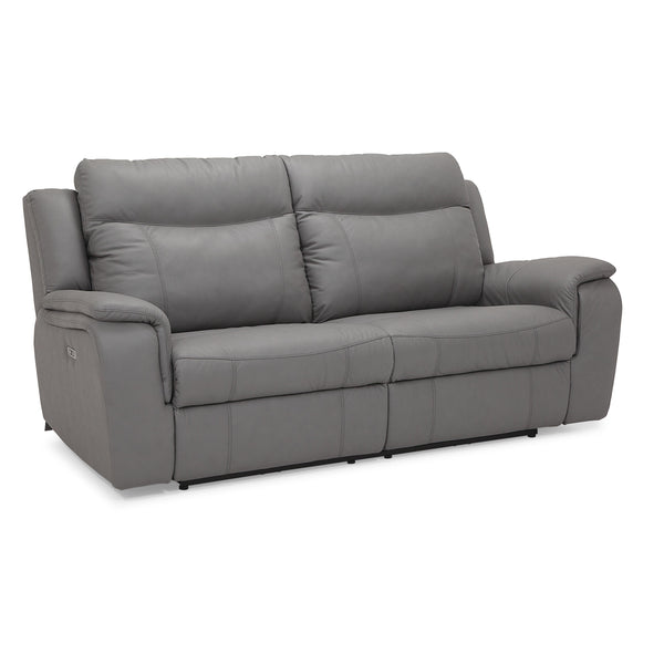 Palliser Buckingham Power Reclining Leather Sofa 40167-5P-MYSTIC-IRON IMAGE 1