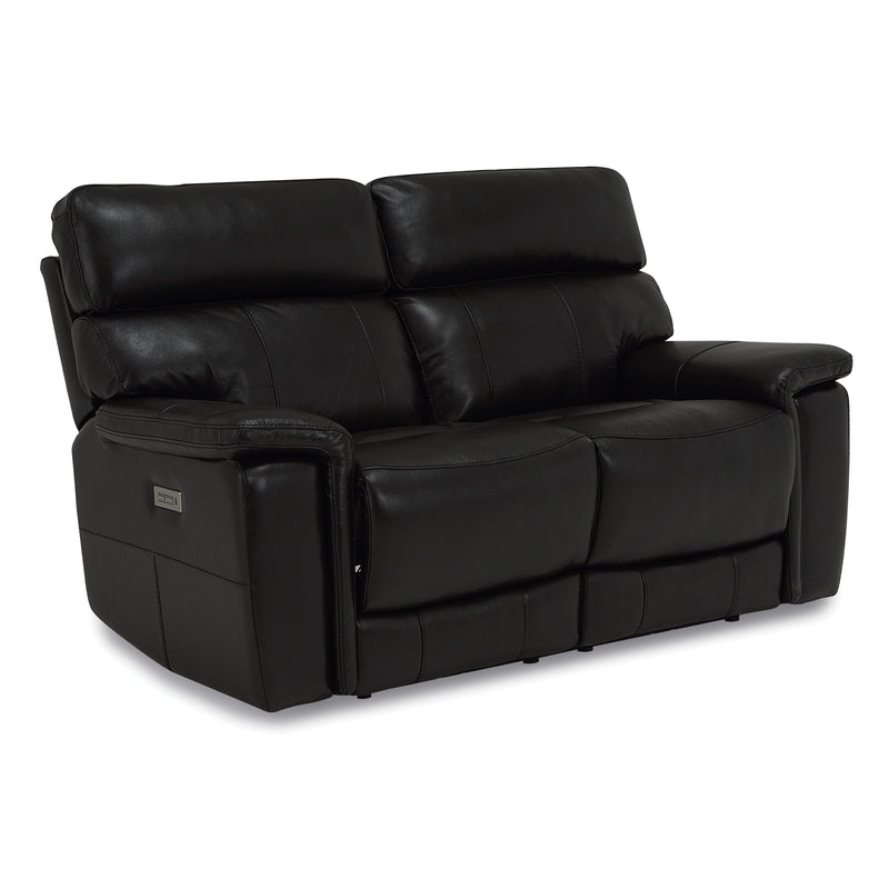 Palliser Powell Power Reclining Leather Match Loveseat 41135-63-GRADE100-ONYX IMAGE 2