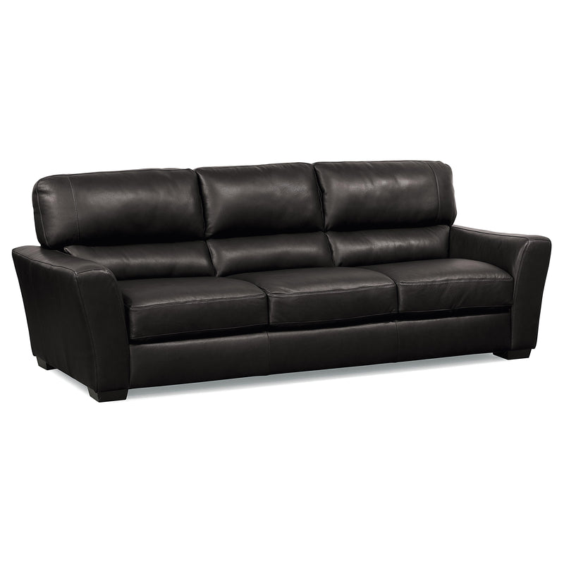 Palliser Teague Stationary Leather Match Sofa 77888-01-GRADE300-RAVEN IMAGE 2