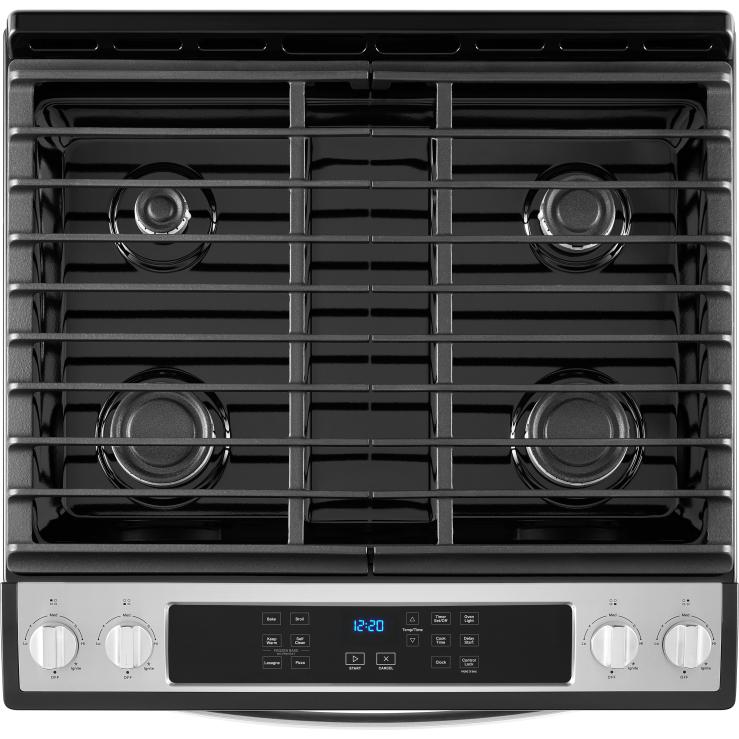 Whirlpool 30-inch Freestanding Gas Range with Frozen Bake™ Technology WEG515S0LS IMAGE 4