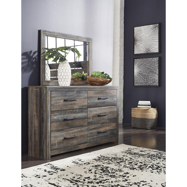 Signature Design by Ashley Drystan 6-Drawer Dresser with Mirror B211-31/B211-36 IMAGE 1