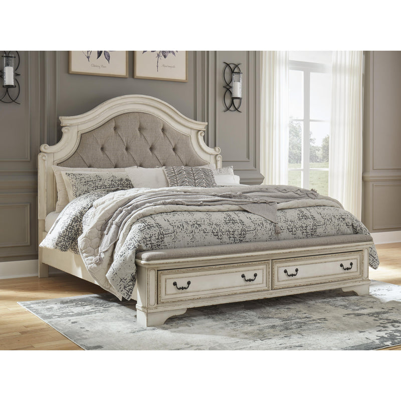 Signature Design by Ashley Realyn King Upholstered Platform Bed B743-58/B743-56S/B743-197 IMAGE 5