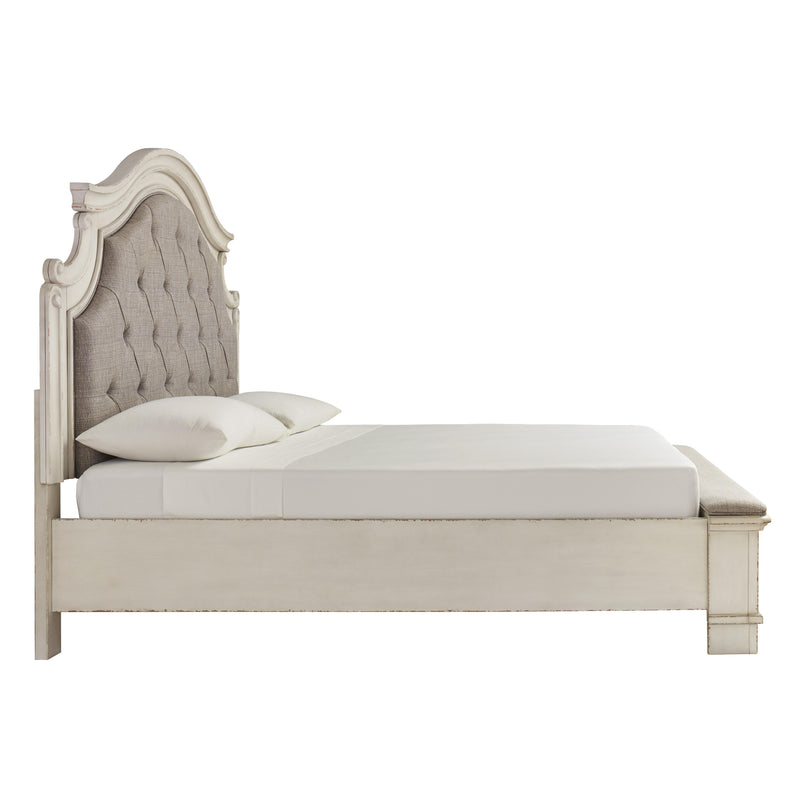 Signature Design by Ashley Realyn California King Upholstered Platform Bed B743-58/B743-56S/B743-194 IMAGE 3