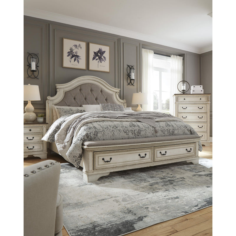 Signature Design by Ashley Realyn California King Upholstered Platform Bed B743-58/B743-56S/B743-194 IMAGE 7