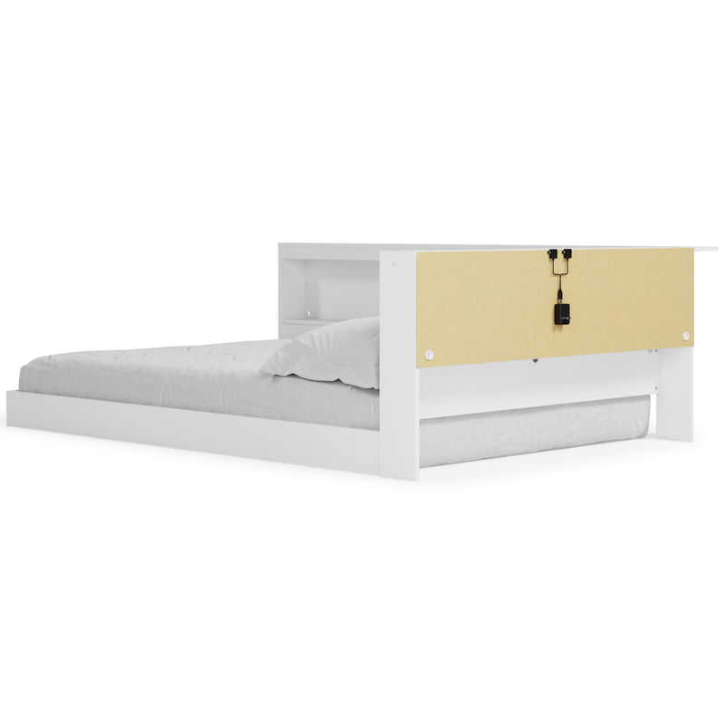 Signature Design by Ashley Piperton EB1221B2 Full Bookcase Storage Bed IMAGE 2