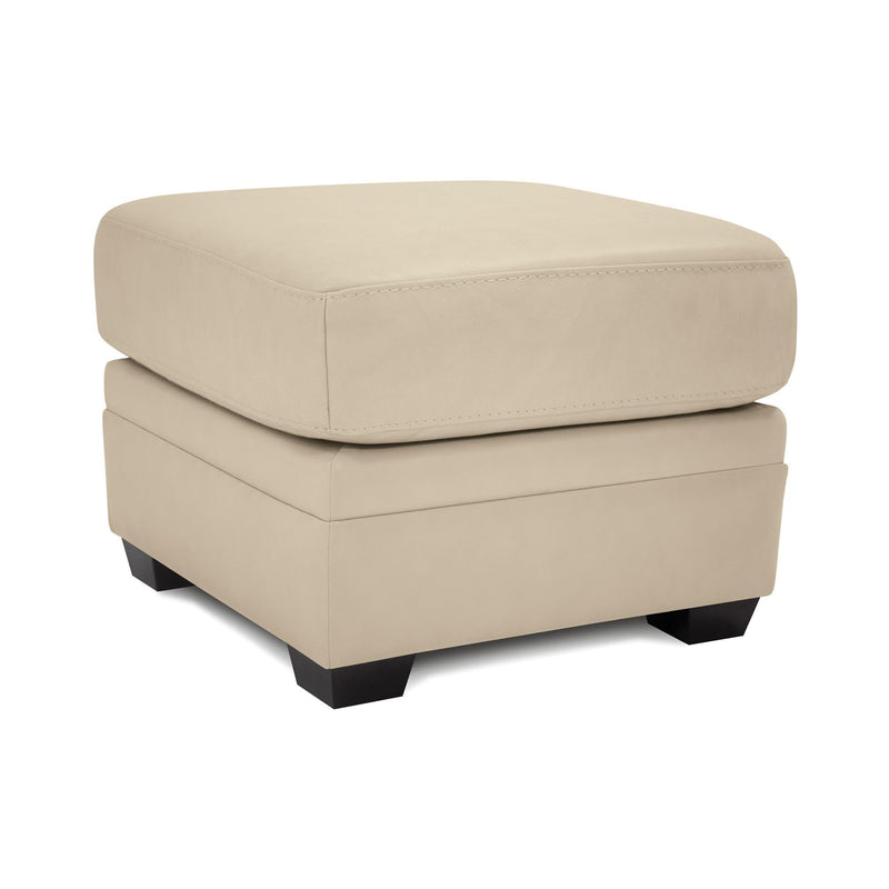 Palliser Burnam Leather Match Ottoman 77889-04-GRADE100-PEARL IMAGE 1