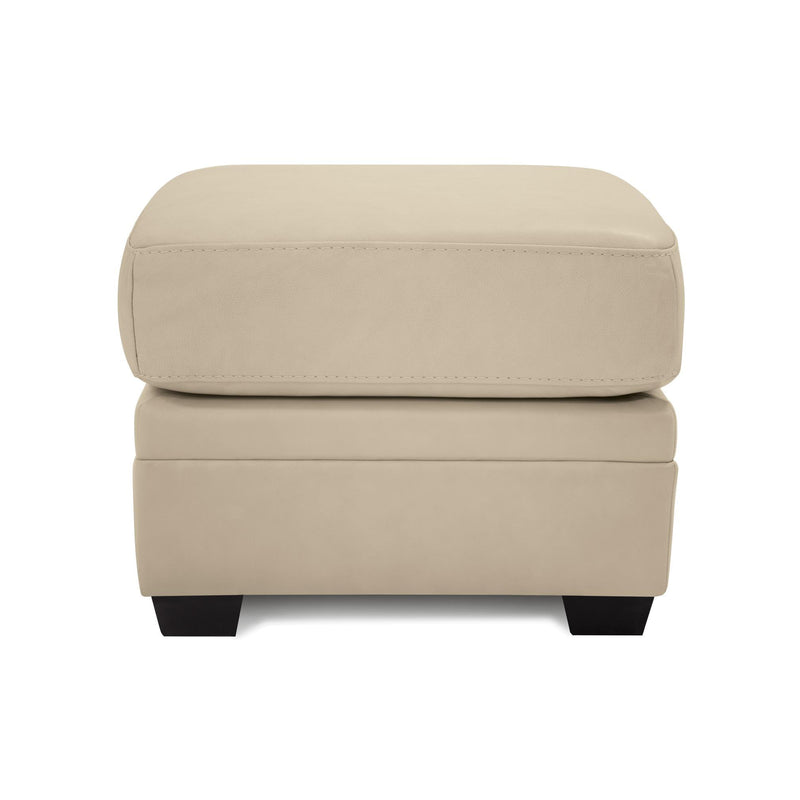 Palliser Burnam Leather Match Ottoman 77889-04-GRADE100-PEARL IMAGE 2