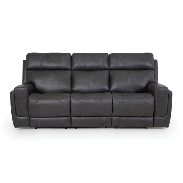 Palliser Hargrave Power Reclining Leather Match Sofa 41023-L6-GRADE100-GRAPHITE IMAGE 1