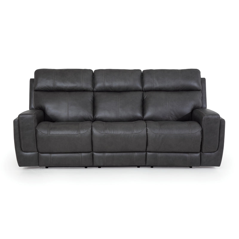 Palliser Hargrave Power Reclining Leather Match Sofa 41023-L6-GRADE100-GRAPHITE IMAGE 1