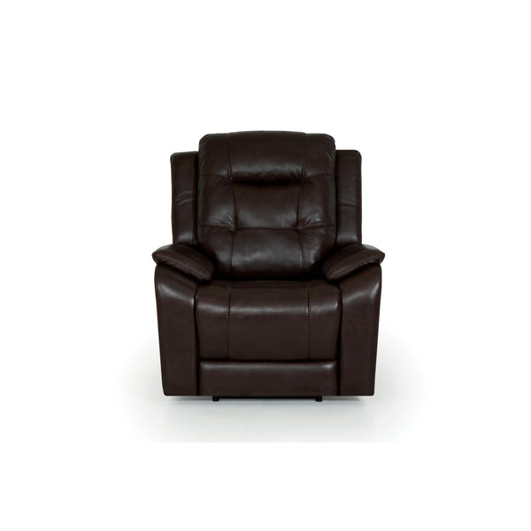 Palliser Valour Power Leather Match Recliner with Wall Recline 41024-L9-GRADE100-WALNUT IMAGE 1