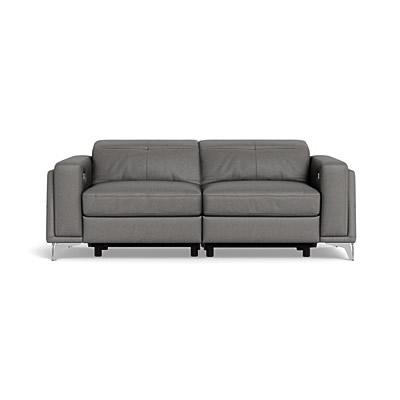 Palliser Paolo Power Reclining Leather 2 pc Sectional 44404-7P/44404-6P-BALI-RAINSTORM IMAGE 1