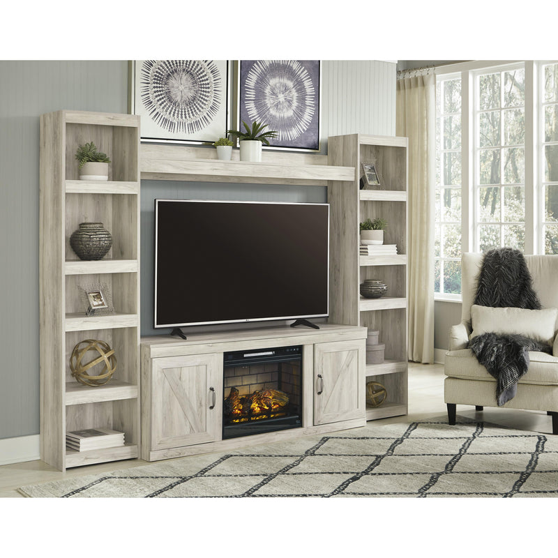 Signature Design by Ashley Bellaby EW0331W8 4 pc Entertainment Center with Electric Fireplace IMAGE 1