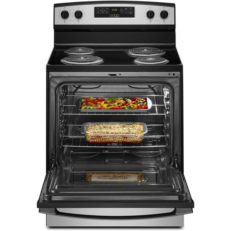 Amana 30-inch Freestanding Electric Range YACR4303MMS IMAGE 2