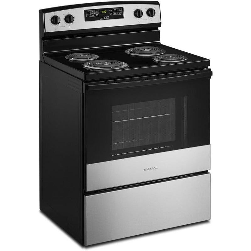 Amana 30-inch Freestanding Electric Range YACR4303MMS IMAGE 3