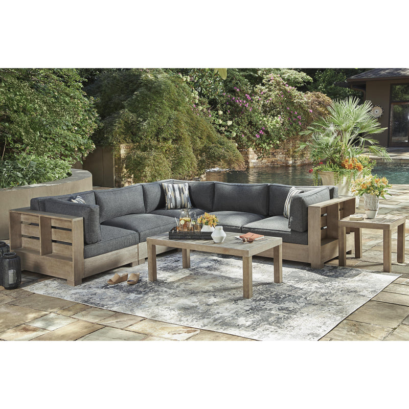 Signature Design by Ashley Citrine Park P660P6 5 pc Outdoor Sectional IMAGE 3