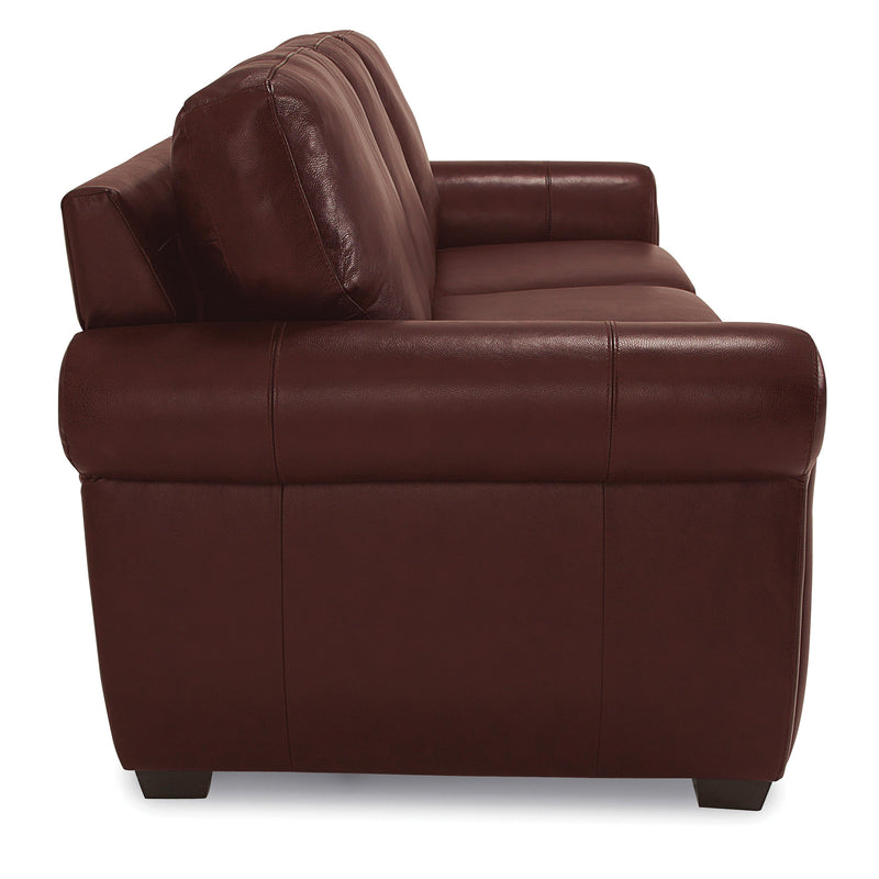 Palliser Borrego Stationary Leather Match Sofa 77890-01-GRADE100-GARNET IMAGE 4