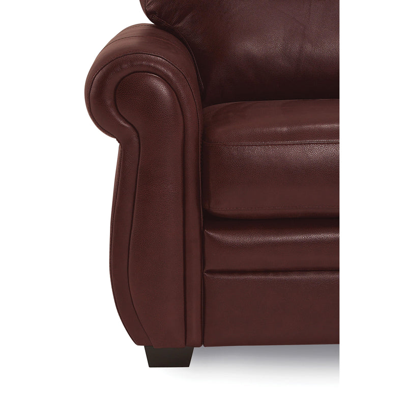 Palliser Borrego Stationary Leather Match Sofa 77890-01-GRADE100-GARNET IMAGE 5