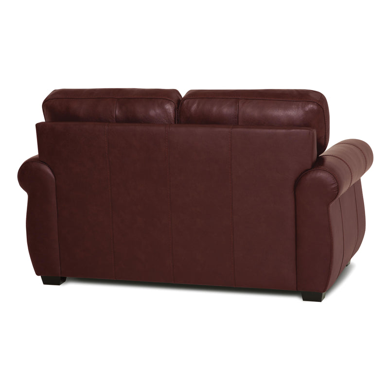 Palliser Borrego Stationary Leather Match Loveseat 77890-03-GRADE100-GARNET IMAGE 3