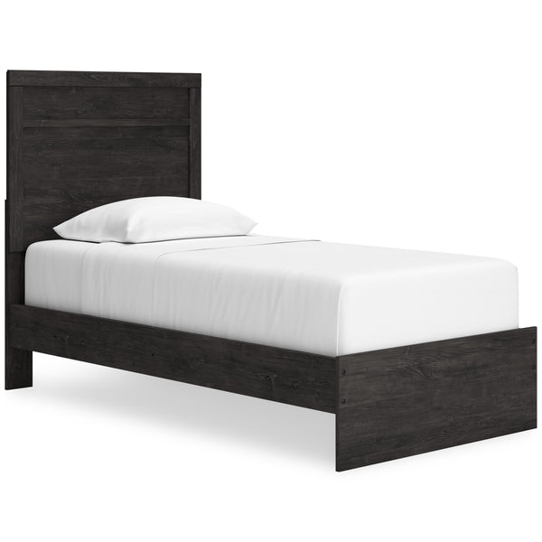 Signature Design by Ashley Belachime Twin Upholstered Panel Bed B2589-53/B2589-83 IMAGE 1