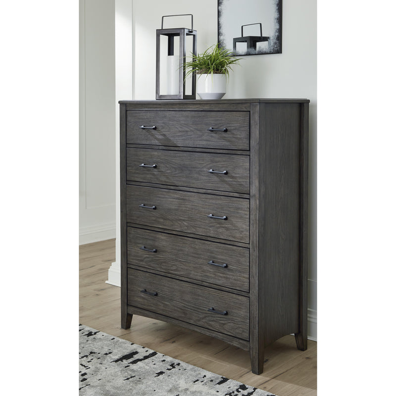 Signature Design by Ashley Montillan 5-Drawer Chest B651-46 IMAGE 5