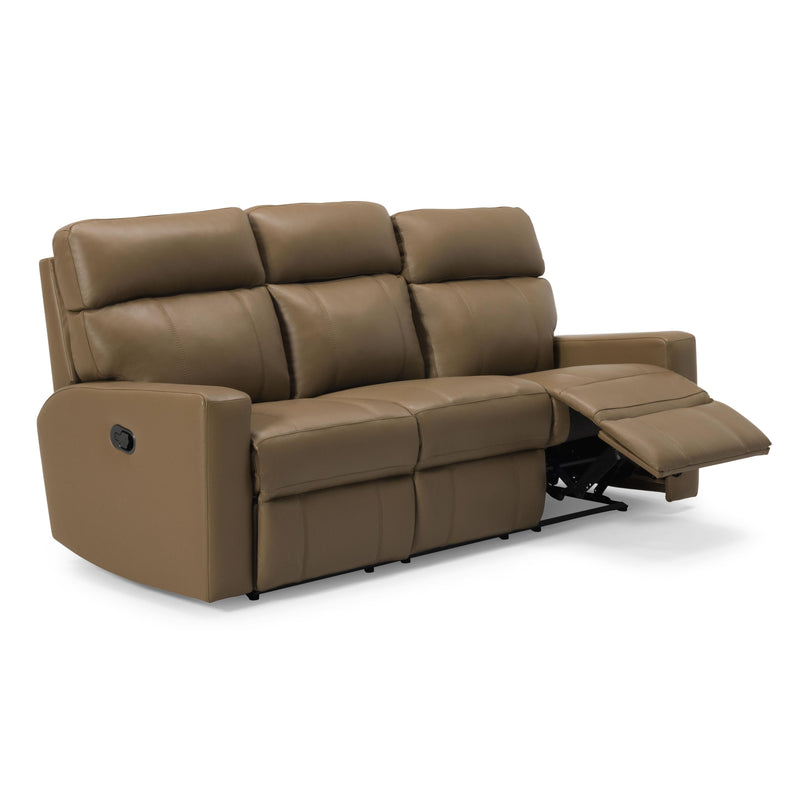 Palliser Oakwood Power Reclining Leather Match Sofa 41049-61-VALENCIA-DUNE-MATCH IMAGE 4