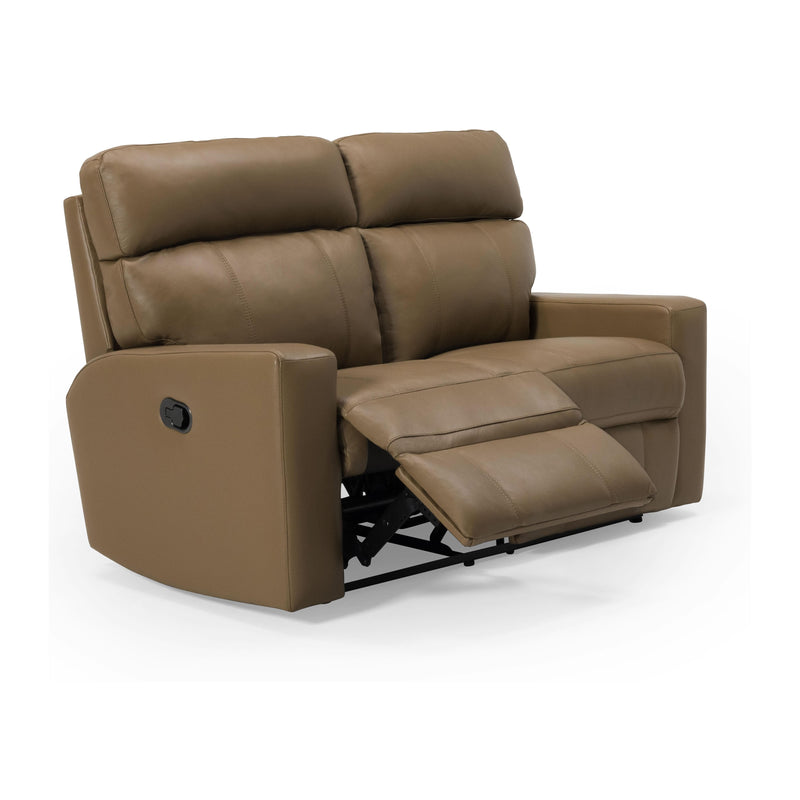 Palliser Oakwood Power Reclining Leather Match Loveseat 41049-63-VALENCIA-DUNE-MATCH IMAGE 2