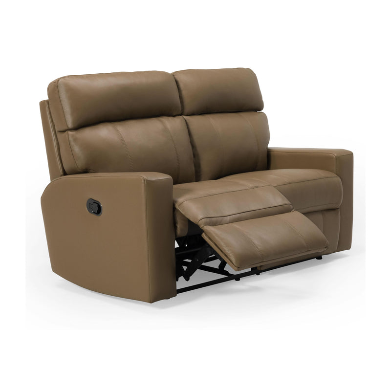 Palliser Oakwood Power Reclining Leather Match Loveseat 41049-63-VALENCIA-DUNE-MATCH IMAGE 3