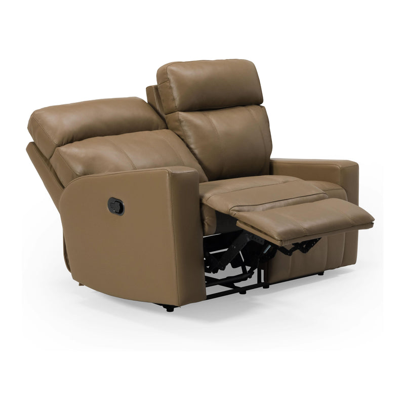 Palliser Oakwood Power Reclining Leather Match Loveseat 41049-63-VALENCIA-DUNE-MATCH IMAGE 4