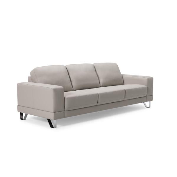 Palliser Seattle Stationary Leather Match Sofa 77625-01-EVOQUE-MIST-MATCH IMAGE 1