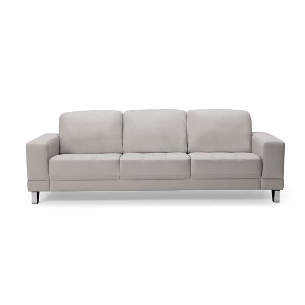 Palliser Seattle Stationary Leather Match Sofa 77625-01-EVOQUE-MIST-MATCH IMAGE 2