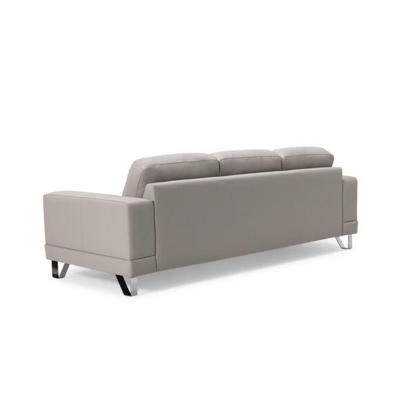 Palliser Seattle Stationary Leather Match Sofa 77625-01-EVOQUE-MIST-MATCH IMAGE 4