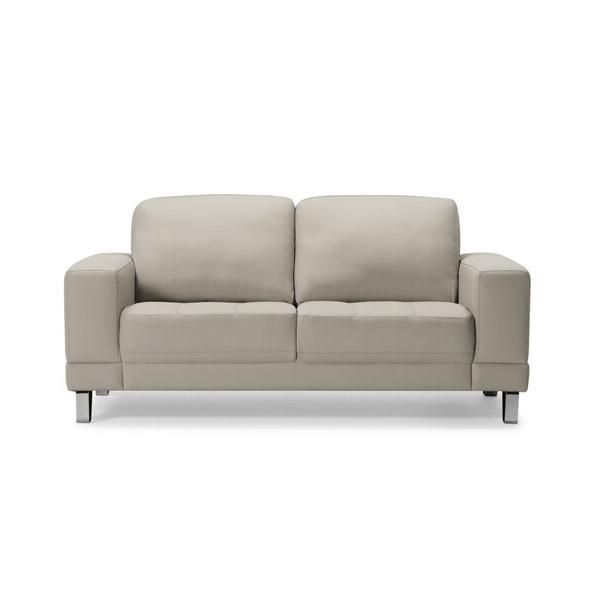 Palliser Seattle Stationary Leather Match Loveseat 77625-03-EVOQUE-MIST-MATCH IMAGE 2