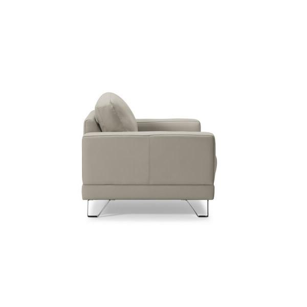 Palliser Seattle Stationary Leather Match Loveseat 77625-03-EVOQUE-MIST-MATCH IMAGE 3