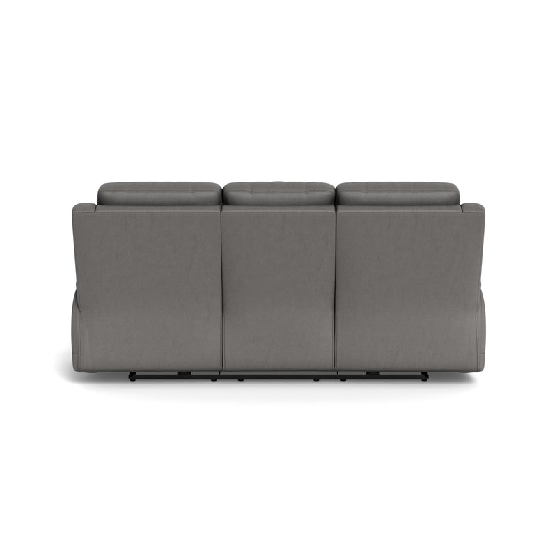 Palliser Asher Power Reclining Leather Match Sofa 41065-L6-BALI-RAINSTORM-MATCH IMAGE 9