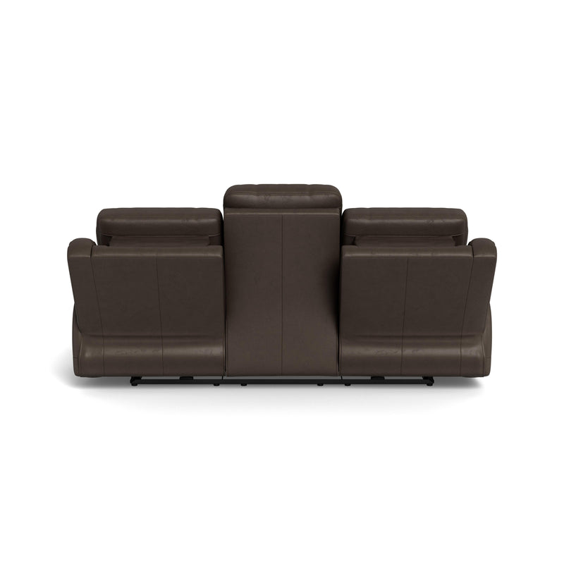 Palliser Asher Power Reclining Leather Match Sofa 41065-L6-SOLANA-MOUNTAIN-MATCH IMAGE 10