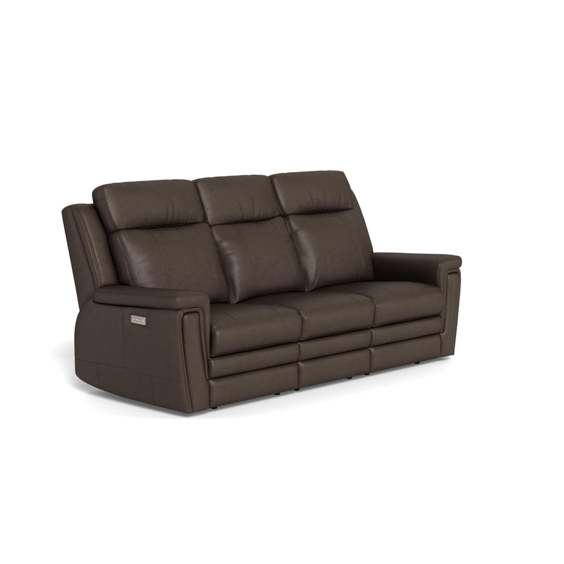 Palliser Asher Power Reclining Leather Match Sofa 41065-L6-SOLANA-MOUNTAIN-MATCH IMAGE 3