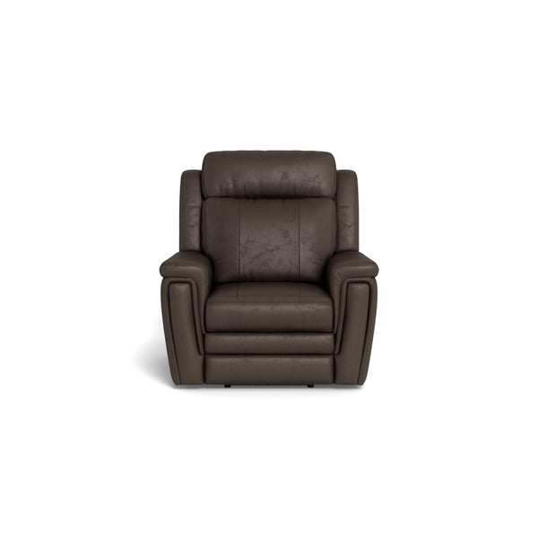 Palliser Asher Power Leather Match Recliner with Wall Recline 41065-L9-SOLANA-MOUNTAIN-MATCH IMAGE 1