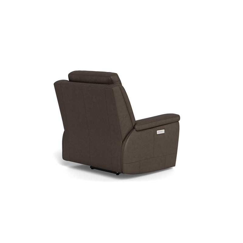 Palliser Asher Power Leather Match Recliner with Wall Recline 41065-L9-SOLANA-MOUNTAIN-MATCH IMAGE 7