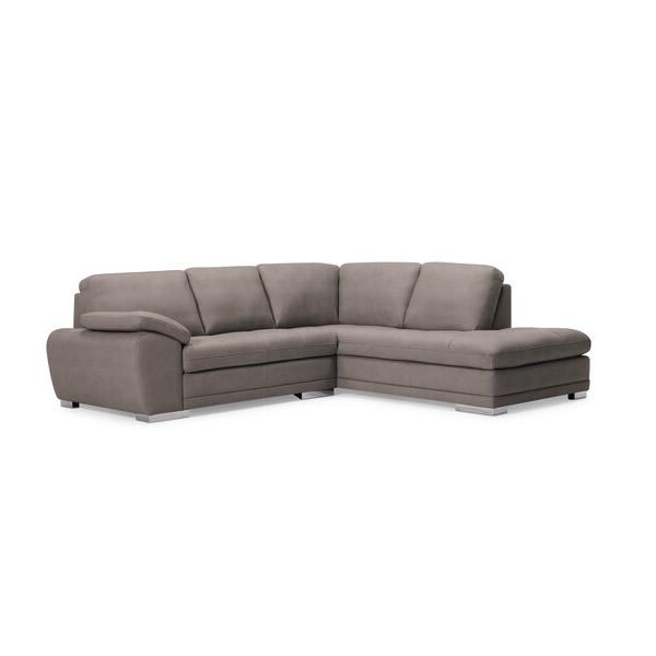 Palliser Miami Leather Look 2 pc Sectional 77319-07/77319-35-JAXON-WOLF IMAGE 1