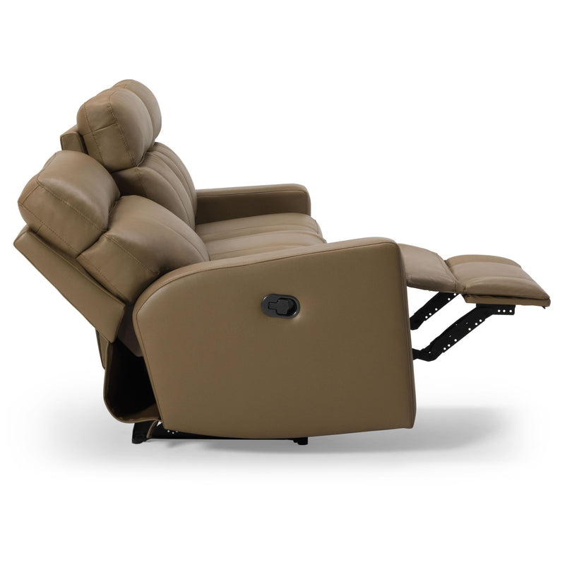 Palliser Oakwood Reclining Leather Sofa 41049-51-VALENCIA-DUNE IMAGE 8