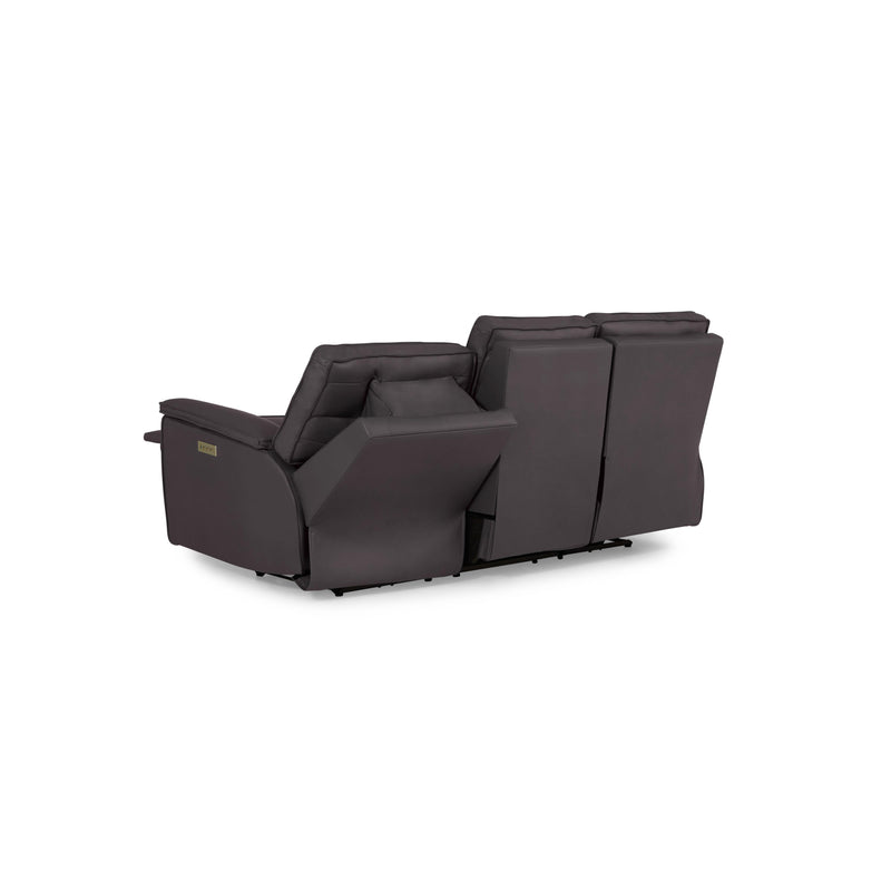 Palliser Oakley Power Reclining Leather Match Sofa 41187-L6-BALI-CAROB-MATCH IMAGE 9