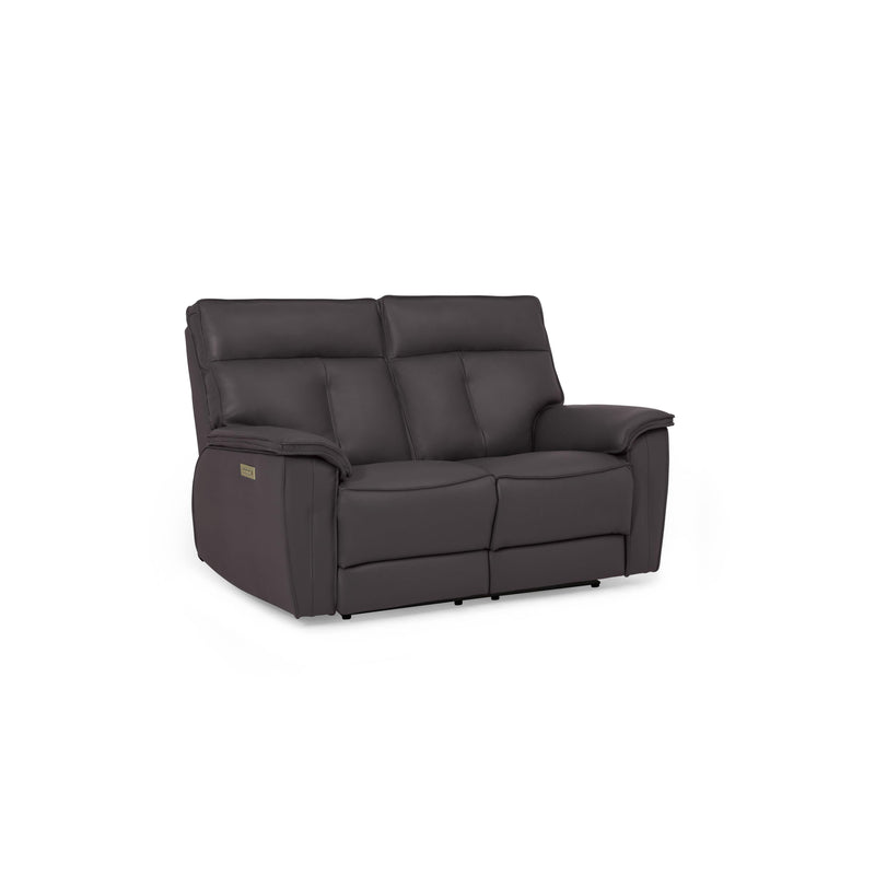 Palliser Oakley Power Reclining Leather Match Loveseat 41187-L7-BALI-CAROB-MATCH IMAGE 1