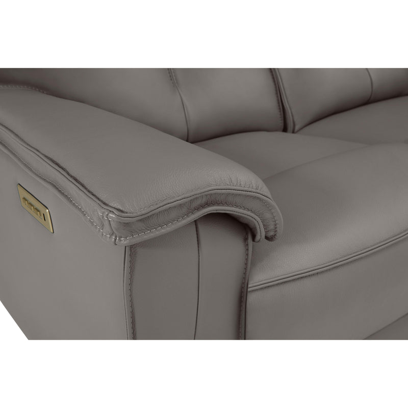 Palliser Oakley Power Reclining Leather Match Sofa 41187-L6-BALI-MARBLE-MATCH IMAGE 13