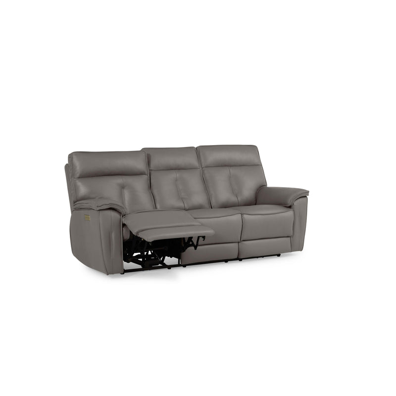 Palliser Oakley Power Reclining Leather Match Sofa 41187-L6-BALI-MARBLE-MATCH IMAGE 2