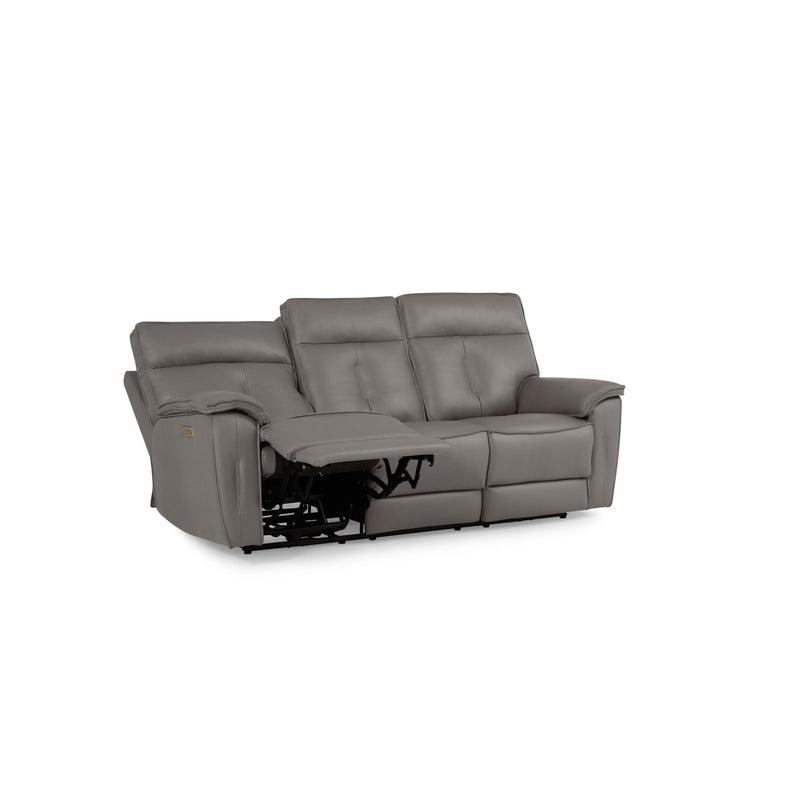 Palliser Oakley Power Reclining Leather Match Sofa 41187-L6-BALI-MARBLE-MATCH IMAGE 3