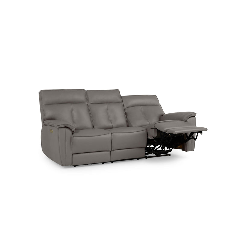 Palliser Oakley Power Reclining Leather Match Sofa 41187-L6-BALI-MARBLE-MATCH IMAGE 5